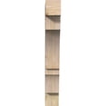 thumbnail image 5 of Ekena Millwork 6"W x 32"D x 44"H Balboa Block Rough Sawn Bracket, Douglas Fir, 5 of 25