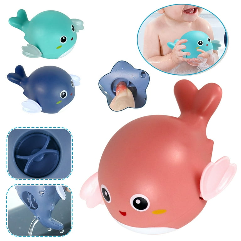 Light Whale Bath Toy