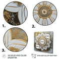 thumbnail image 3 of DESIGN ART Designart "White And Gold Mandala V" Boho Mandala Wall Art For Living Room 16 in. wide x 16 in. high, 3 of 5
