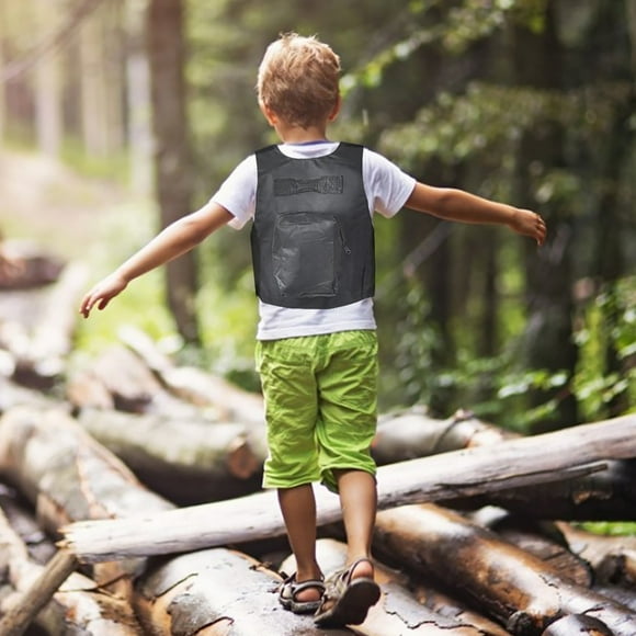 Chaleco Para Niños al Aire Libre, anti de alta densidad anti Uso Suave y Cómodo Chaleco de de Tiro Con Ligero para Correr Para Acampar Para Caminar
