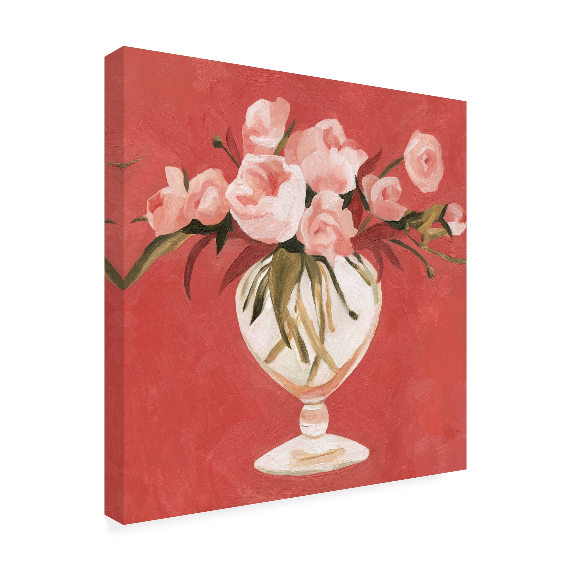 Trademark Fine Art 'Bright Blooms II' Canvas Art by Emma Scarvey