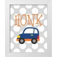 thumbnail image 1 of Robinson, Tamara 20x24 White Modern Wood Framed Museum Art Print Titled - Car Honk, 1 of 4