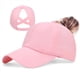 thumbnail image 4 of Gorra de Béisbol de de Caballo Alta para Mujer, Gorra Deportiva de de Secado Rápido y Rendimiento para Correr. Rosa Talla Única, 4 of 6