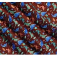 thumbnail image 3 of Soimoi Red Cotton Poplin Fabric Balloon & Dinosaur Kids Print Sewing Fabric Yard 56 Inch Wide, 3 of 7