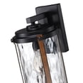 thumbnail image 4 of 14" Farmhouse Outdoor Light Fixture Wall Mount Porch Light for House, Garage, Doorway with Water Glass Lantern Shade E26, 4 of 5