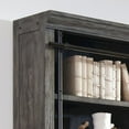 thumbnail image 6 of Avondale 8' Tall Bookcase Wall With Ladder Storage Organizer Display Gray, 6 of 7