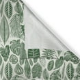 thumbnail image 6 of Ambesonne Botanical Grommet Curtain, Vintage Exotic Leaves, 50" x 63", Green and Ivory, 6 of 6