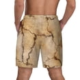 thumbnail image 3 of Kdxio Stone Print Men'S Swim Trunks With Compression Liner 7 Inch Inseam Quick Dry Swim Shorts, 3 of 7