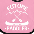 thumbnail image 4 of Inktastic Canoe Future Paddler Boys or Girls Baby Bib, 4 of 4