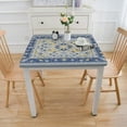 thumbnail image 3 of JEUXUS Printing Square Tablecloth Washable for Home Kitchen Outdoor Decoration White, 3 of 7