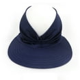thumbnail image 1 of Sonducket ¡Novedad de 2021! Sombrero de verano a la moda, gorra con visera para mujer, gorra de playa hueca elástica antiultravioleta, gorra informal Sombreros gris, 1 of 8
