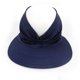 thumbnail image 1 of Sonducket ¡Novedad de 2021! Sombrero de verano a la moda, gorra con visera para mujer, gorra de playa hueca elástica antiultravioleta, gorra informal Sombreros gris, 1 of 8
