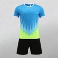 thumbnail image 6 of ITSAME Boys Athletic Outfit Sets, Breathable Quick-Dry Crewneck T-Shirt and Shorts Outdoor Sport Sets 2-Piece Blue Size 11-12, 6 of 6