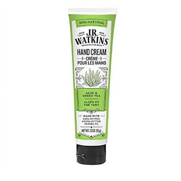 J.R. Watkins: Shea Butter Hand Cream, Aloe & Green Tea 3.3 oz (2 pack)