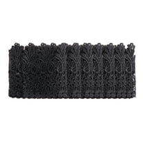 1pc Lace Trim DIY Garment Accessory Black Lace Sewing Supply DIY Craft Lace