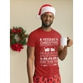 thumbnail image 3 of Tstars Meeowee Christmas Ugly - Cute Xmas Party T-Shirt Medium Red, 3 of 8