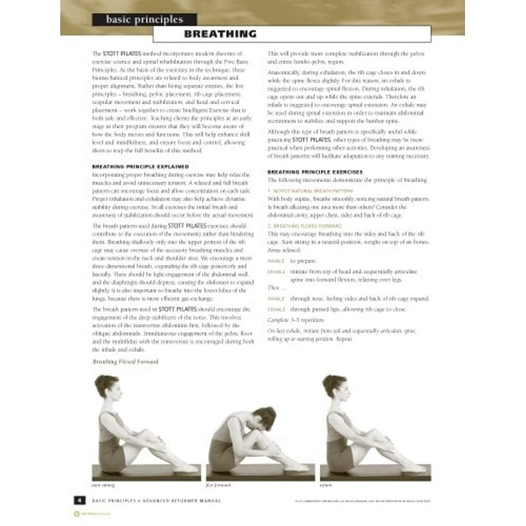 STOTT PILATES Manual - Advanced Reformer, 2nd Edition