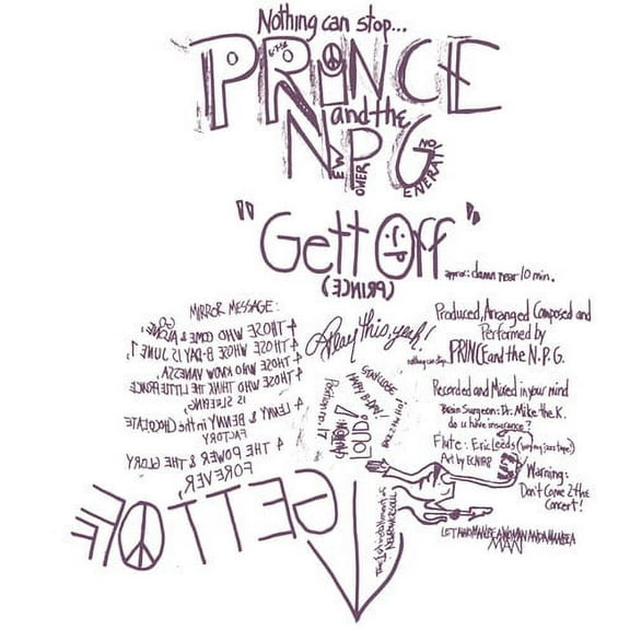 Prince And The New Power Generation – Gett Off 12 vinyl single
