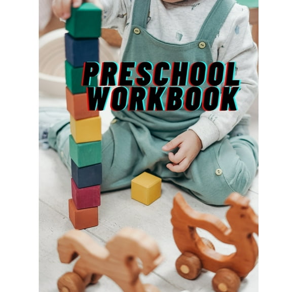 preschool workbook : Math, Coloring, puzzles and kids activity. (Paperback)