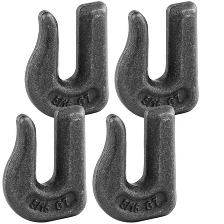 

Robbor 5/16 inch Chain Hook Grade 70 Weld On Grab Hook Designed to be Welded onto Flatbed Trailers Tractors and Other Similar Equipment