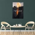 thumbnail image 2 of Inspirational Quotes Wall Art Entrepreneur Motivational Positive Canvas Poster Framed Print Artwork Painting Picture Office Wall Decor Ready to Hang for Bedroom Wall Decor - 12" Wx18 H, 2 of 6
