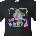 thumbnail image 4 of Inktastic Daytona Beach Florida Cute Swimming Manatee Youth T-Shirt, 4 of 5