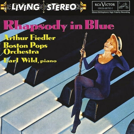 Boston Pops / Fiedler / Gershwin - Rhapsody in Blue / American in Paris / Piano Cto - Music & Performance - CD