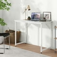 thumbnail image 2 of Costway Computer Desk Writing Workstation Study Laptop Table Home Office White, 2 of 8