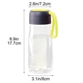 thumbnail image 2 of Jubipavy 17oz Summer Portable Water Cup, Lightweight Leakproof Travel Tumbler for Daily Commute Outdoor Sports, 2 of 5