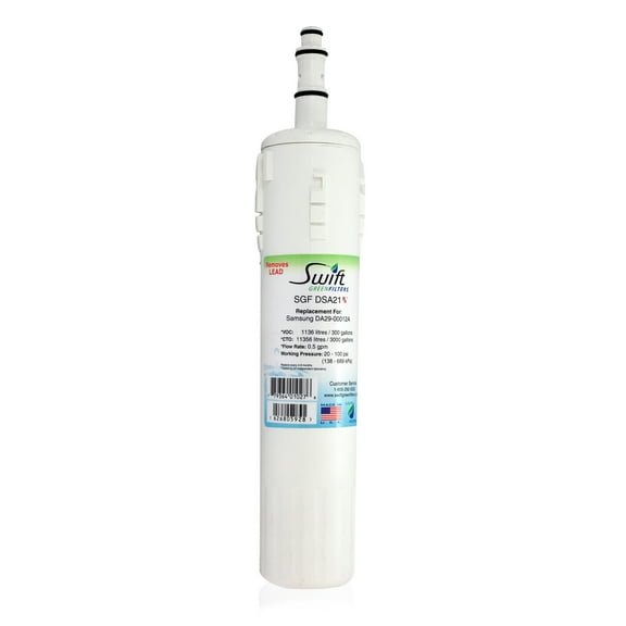 Swift Green Filters SGF-DSA21 Rx Compatible Refrigerator Water Filter for DA29-00012A (1 Pack)