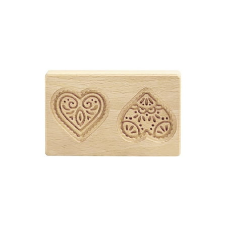 

DIY Baking Moulds Wooden Cookie Cookie Moulds Embossing Craft Decorative Baking Tools For Christmas Thanksgiving Christmas Kitchen Fruit Shape