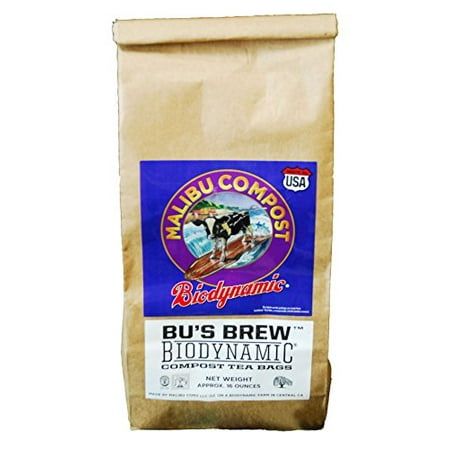 Bu'S Brew Biodynamic Compost Tea Bags - Will Restore Your Plant'S Vitality 16oz