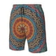 thumbnail image 4 of Fotbe Mandala Trajes de Baño Estampados para Hombre, Shorts de Verano de Secado Rápido, Ropa de Playa, Bañadores-Small, 4 of 6