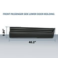 thumbnail image 3 of Black Front Lower Door Molding Matte Right Passenger Side Fit For 2011-2015 Ford Explorer, 3 of 10