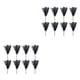thumbnail image 3 of Cateissary 8 pack/lote Cualquier espacio Hierbas pomposas artificiales altas Decoración llamativa Seda elegante Bajo mantenimiento negro > 45 negro >45cm 2Conjunto, 3 of 6