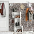 thumbnail image 5 of SLYNSHome Clearance Wall Paper Brick Stone Rustic Effect Self-adhesive Wall Sticker Home Decor, 5 of 7