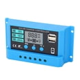 thumbnail image 3 of Solar Charge Controller, Low Self Consumption 12V 24V Adaptive Photovoltaic Solar Controller  for Solar Power System 10A,20A,30A, 3 of 7