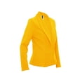 thumbnail image 2 of Women's Casual Long Sleeve Solid Open Front Blazer Jacket, 2 of 3