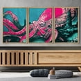 thumbnail image 3 of wall26 Framed Canvas Print Wall Art Set Spray Paint Monster Sea Octopus Graffiti &amp; Street Art Comic Book Illustrations Modern Art Urban Portrait for Living Room, Bedroom, Office - 16"x24&quo, 3 of 5