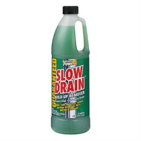 Instant Power Slow Drain Liquid Build-Up Remover 33.8 oz