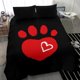 thumbnail image 4 of Juego de cama con estampado de patas, 4 of 4