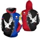 thumbnail image 3 of Sudadera con capucha para hombre, ropa con estampado 3D de Puerto Rico, sudadera de manga larga para hombre, sudadera deportiva, sudadera con capucha, suéteres de primavera, 3 of 5
