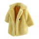 thumbnail image 1 of Gibobby Chamarra niñaAbrigo para niñas pequeñas, chaqueta gruesa a de viento de invierno, chaqueta de abrigo con botones de forro polar cálido para niños(Amarillo, 2-3 Años), 1 of 5