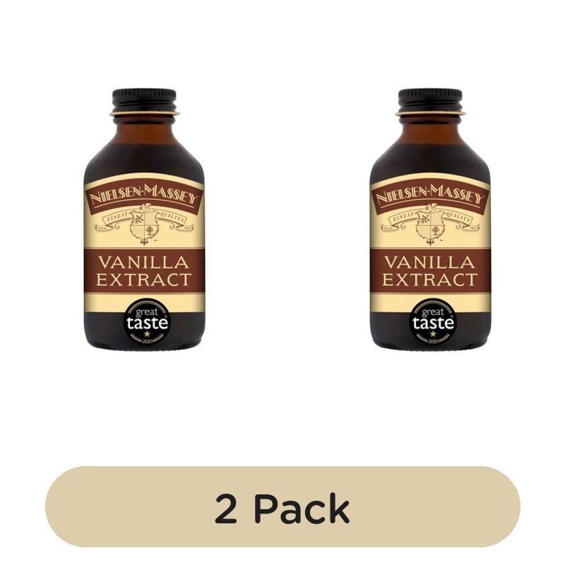 Nielsen Massey Vanilla Extract 60ml, British Import (Pack of 2)