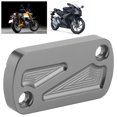 thumbnail image 4 of Réservoir de Frein, Garde de Réservoir de Liquide de Frein en Alliage d'Aluminium de Haute Résistance, Utilisation Durable de Moto pour Moto Moto Moto Modification de Moto, Noir, Rouge, 4 of 8