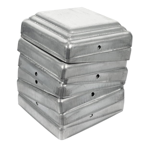 10 piezas de remates para postes de cerca, cubiertas protectoras para postes de cerca de césped al aire libre