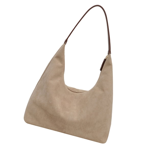 JZROCKER Vintage Shoulder Bag Slouchy Office Handbag for Ladies Casual Work Carryall