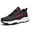 Black&Red, variant on Perfect-[Thick Athletic Shoes] | Lace-Up Thick Athletic Footwear Men's Shock-Absorbing Breathable Sports Shoes