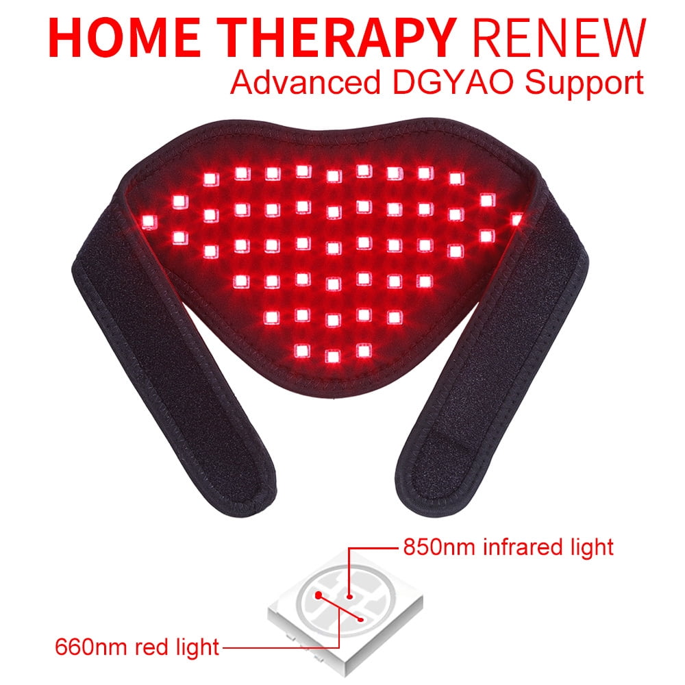 DGYAO Red Light The for Neck Wearable Infrared Light for Wrist Pad Home Use Device Portable Use