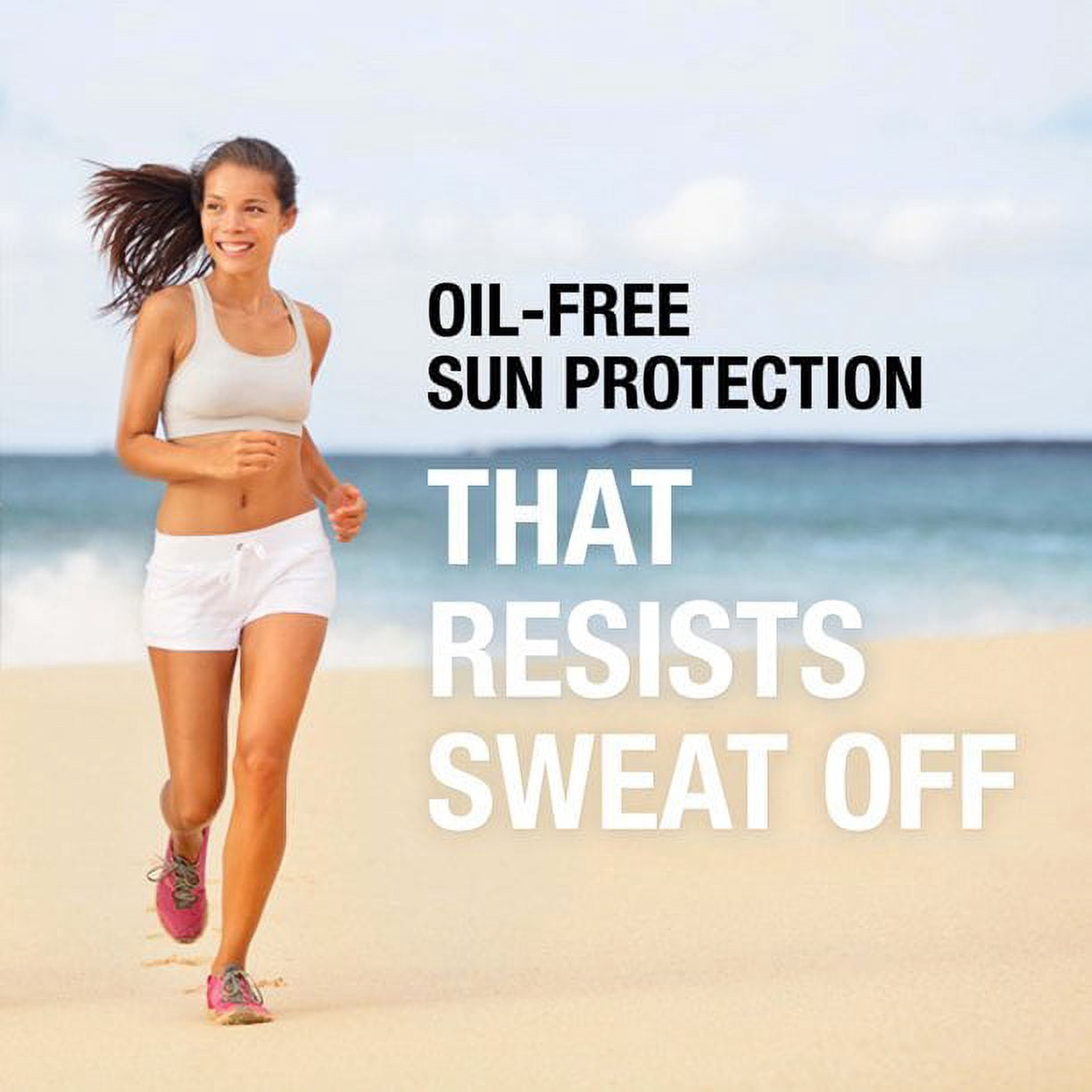 Neutrogena Sport Face Oil-Free Lotion Sunscreen Broad Spectrum SPF 70+, 2.5 Fl. Oz